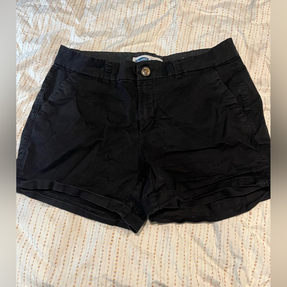 Old Navy Mid Rise Black Women's Shorts